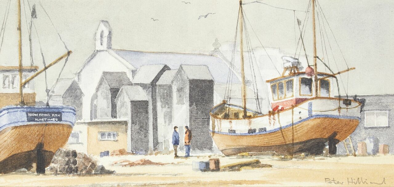 File:Fishing Boats at Hastings.jpg