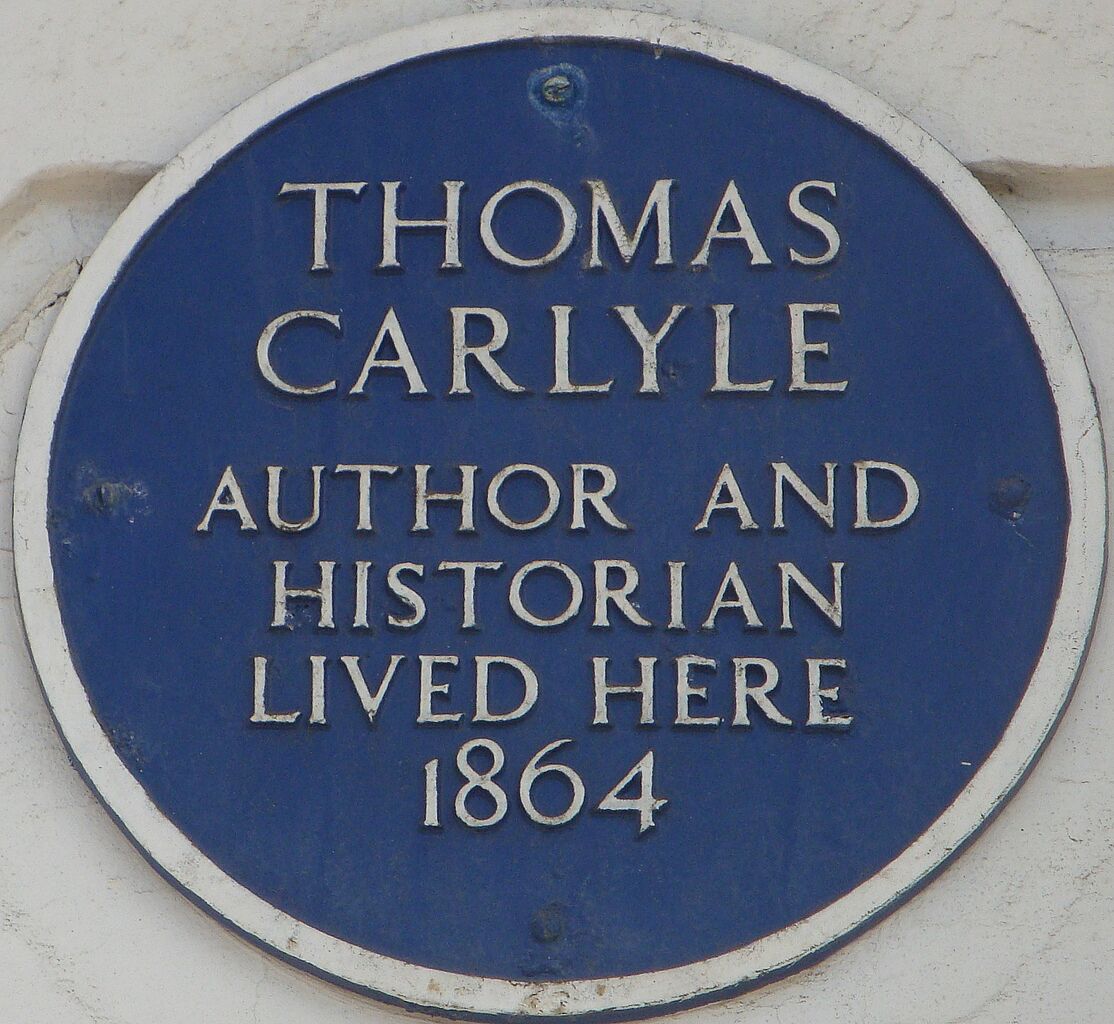 File:Thomas Carlyle Blue Plaque, 117 Marina.jpg