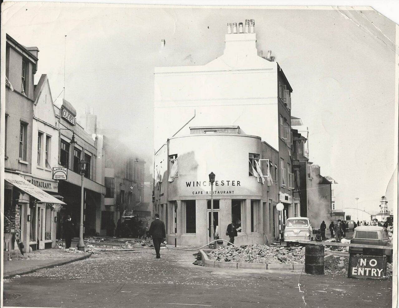 File:Winchester Cafe and George Street following Milo's Gas Explosion 1963.jpg